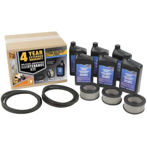 Industrial Air Maintenance Kit, 7.5HP, 2Stage, Compressors 165-0328 - main